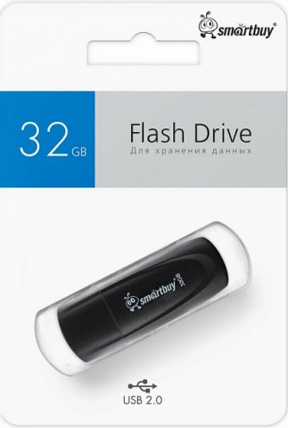 Smartbuy USB 2.0 32Gb Scout Black флешка