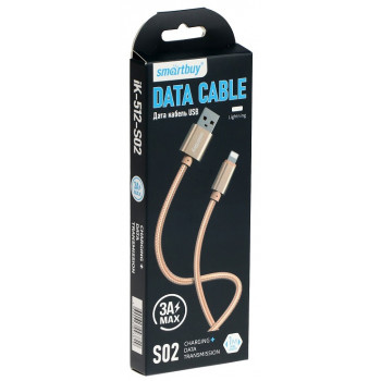 Smartbuy iK-512-S02g USB - 8-pin 1m 2.4A кабель Smartbuy iK-512-S02g USB - 8-pin 1m 2.4A кабель