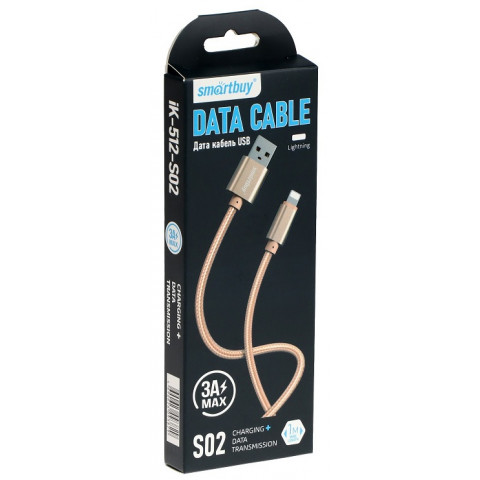 Smartbuy iK-512-S02g USB - 8-pin 1m 2.4A кабель