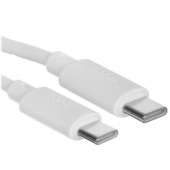 Hoco X88 Type-C-Type-C/2.4A 60W 1m White кабель
