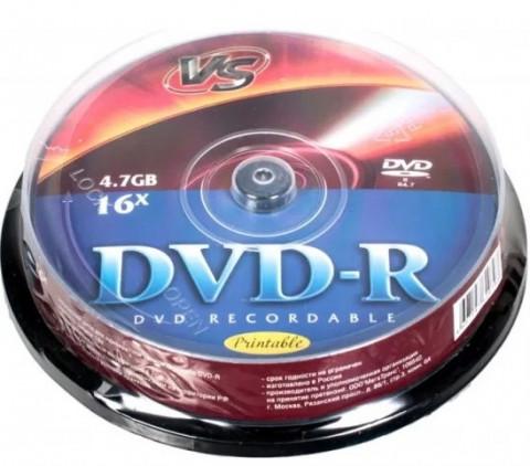 VS DVD-R 4.7Gb компакт-диск 