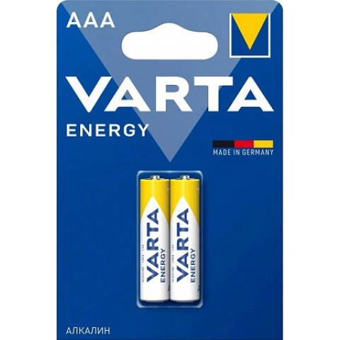 Varta 4903 High Energy AAA bl/2 батарейки Varta 4903 High Energy AAA bl/2 батарейки