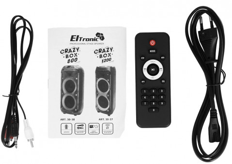 Eltronic 30-37  Crazy Box 1200 портативная колонка