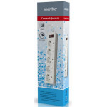 Smartbuy SBSP-30-W, 3м, 10A белый сетевой фильтр