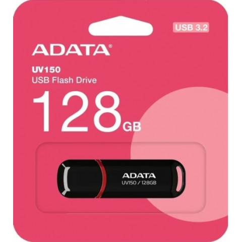Adata USB3.2 128Gb UV150 Flash Drive (Black) флешка Adata USB3.2 128Gb UV150 Flash Drive (Black) флешка