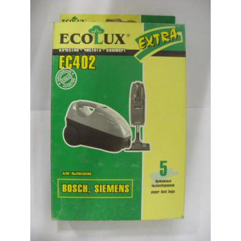 Ecolux EC 402 пылесборники (5 штук) Bosch