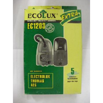 Ecolux EC 1203 пылесборники (5 штук) Electrolux